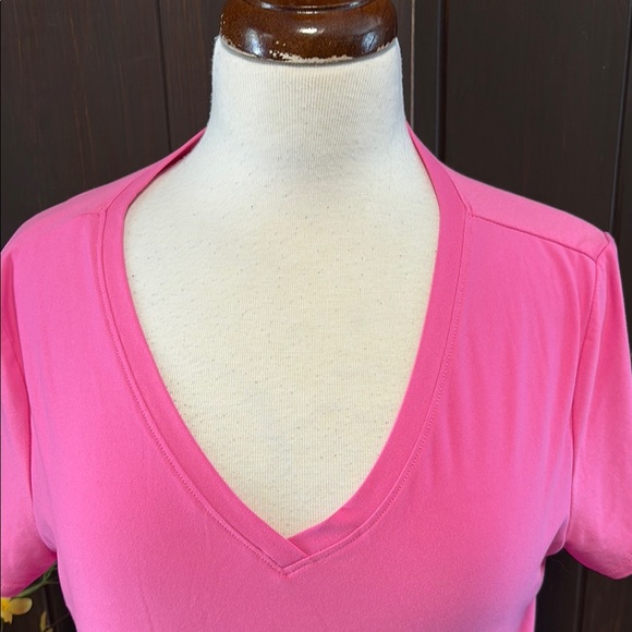 Barbie Hot Pink Fitted Short Sleeve Tee - Picture 3 of 5